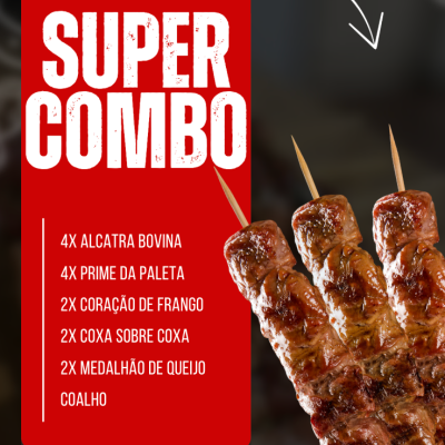 Combo da Galera - 14 Espetinhos